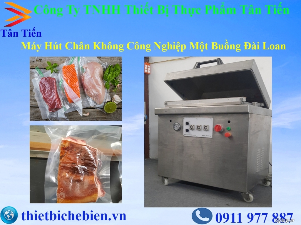 máy hút chân không công nghiệp một buồng Đài Loan