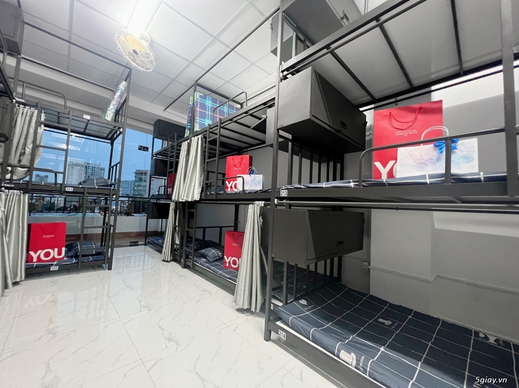 Ở ghép Ký Túc Xá Happy house 0903834362.com dạng Sleep box Giá rẻ 1tr2 - 3