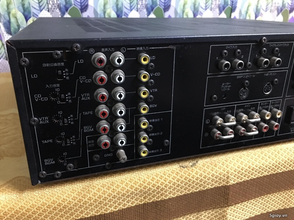 Amply karaoke YAMAHA nhật, karaoke vang ngọt tiếng 5giay