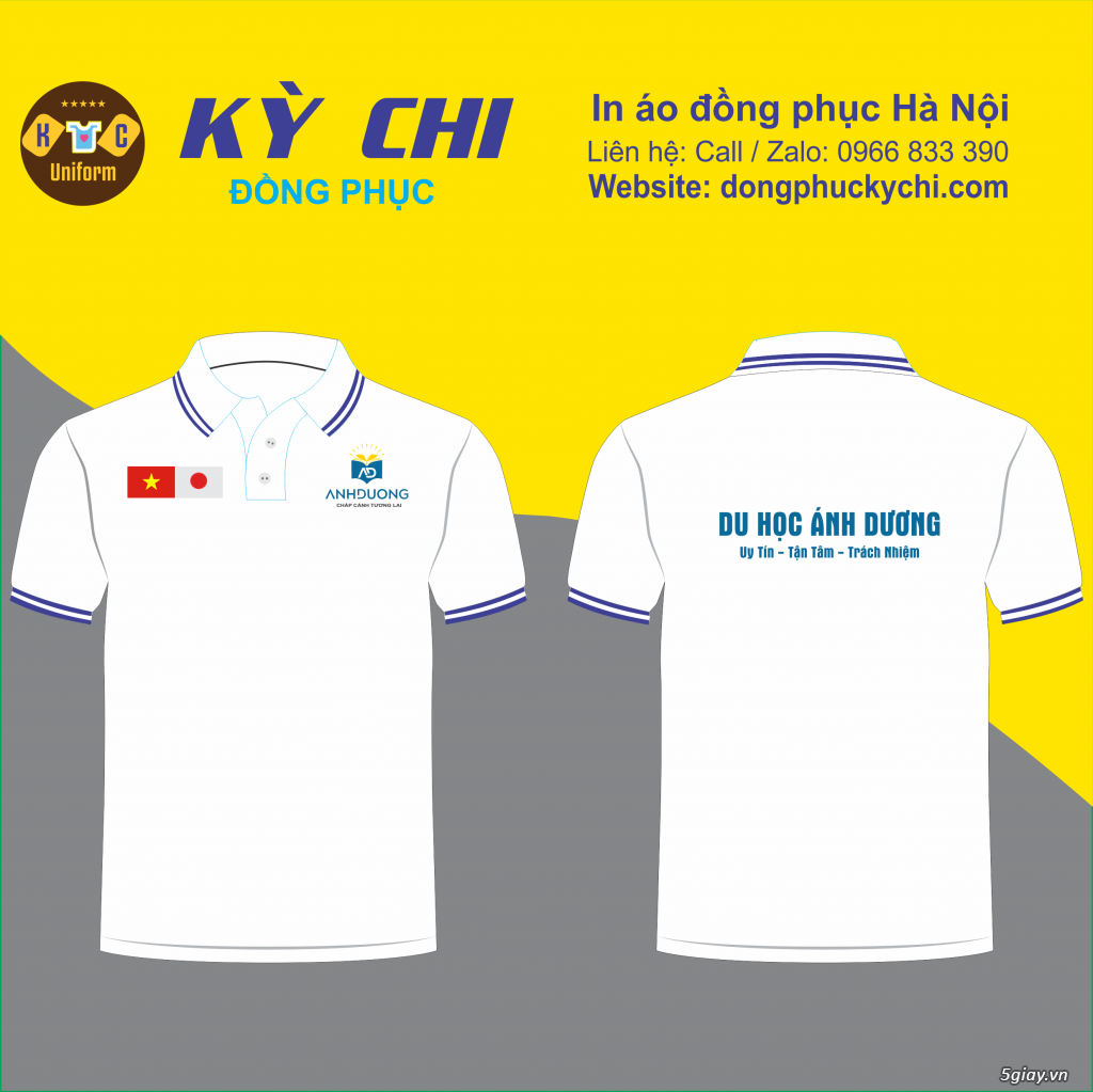 Áo đồng phục nhân viên cửa hàng sửa chữa ô tô xe máy theo yêu cầu - 1