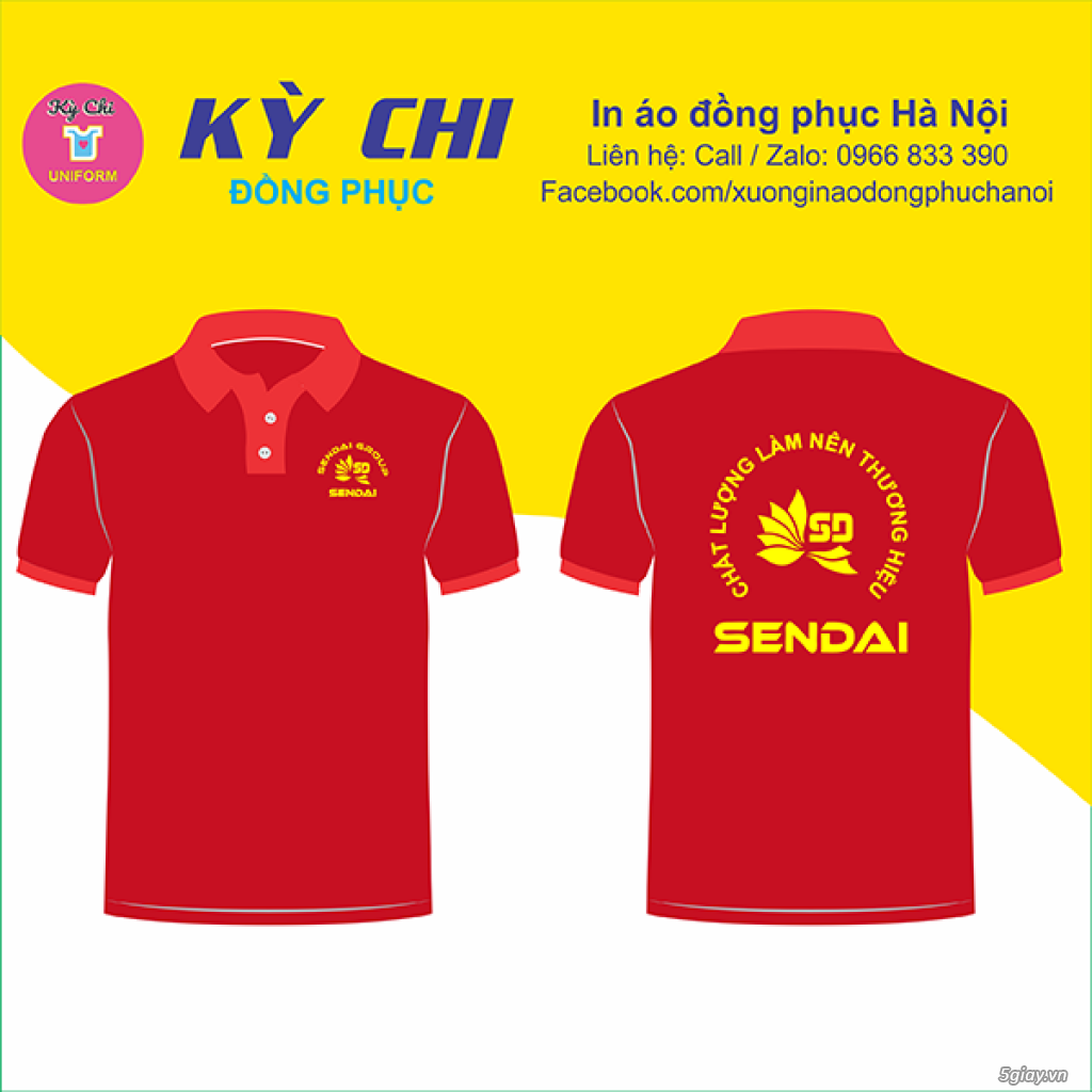 In áo đồng phục công ty ở Hải Phòng, Hải Dương, Bắc Ninh, Hà Nam - 3