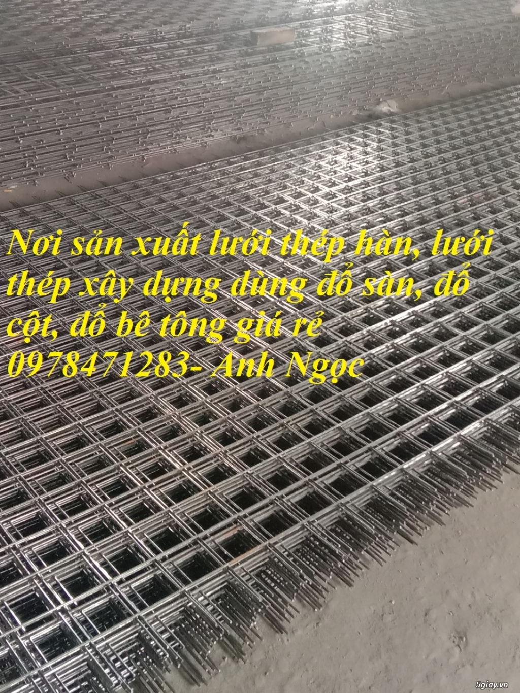 Nơi bán lưới thép hàn chập, lưới thép đổ sàn, lưới thép hàn mạ kẽm rẻ. - 5