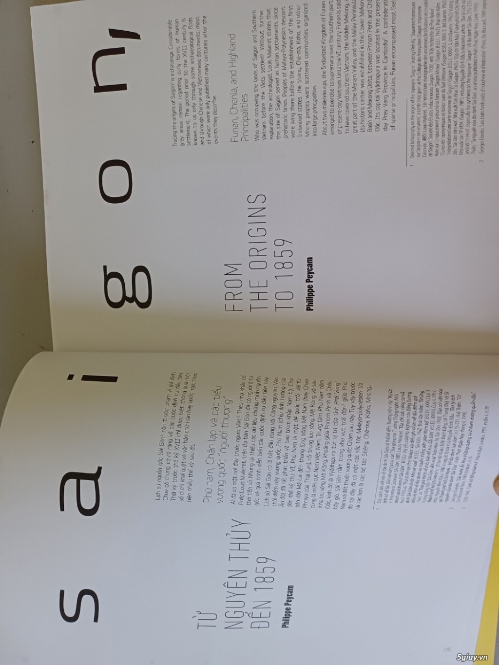 Sài Gòn Ba Thế Kỷ Phát Triển Xây Dựng, Việt - Anh - 1