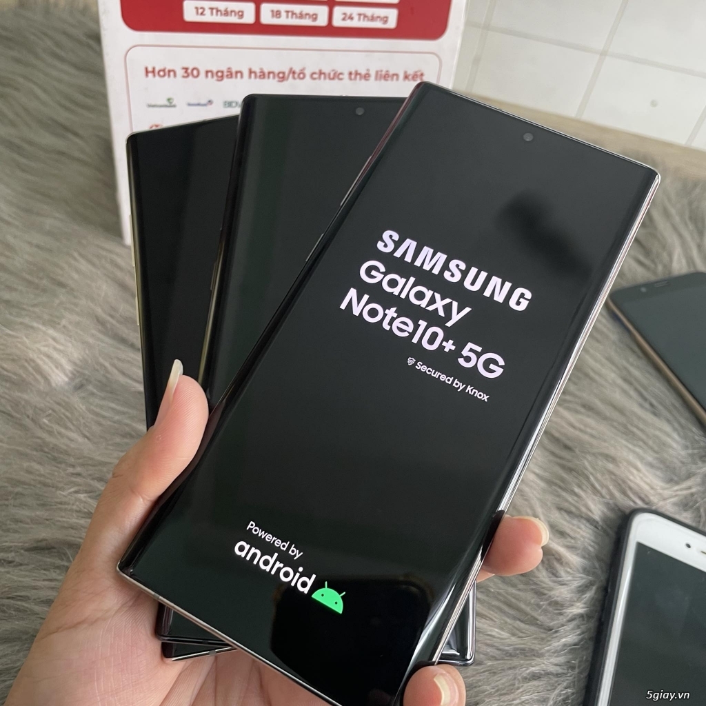 Samsung Note 10 Plus 5G zin tuyển đẹp 99, màn sáng đẹp không ám ố