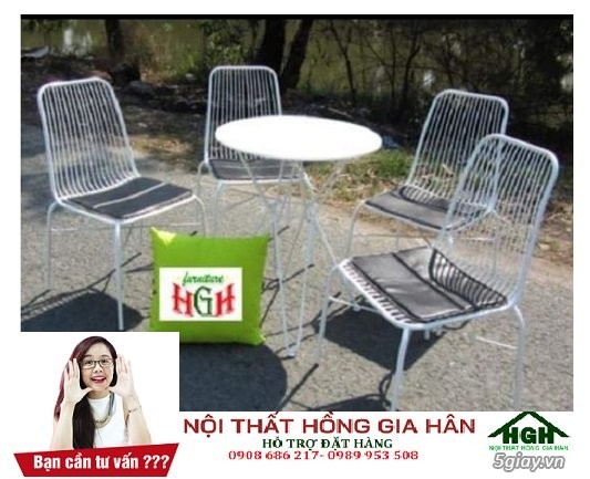 Bàn ghế cafe giá rẻ - 1