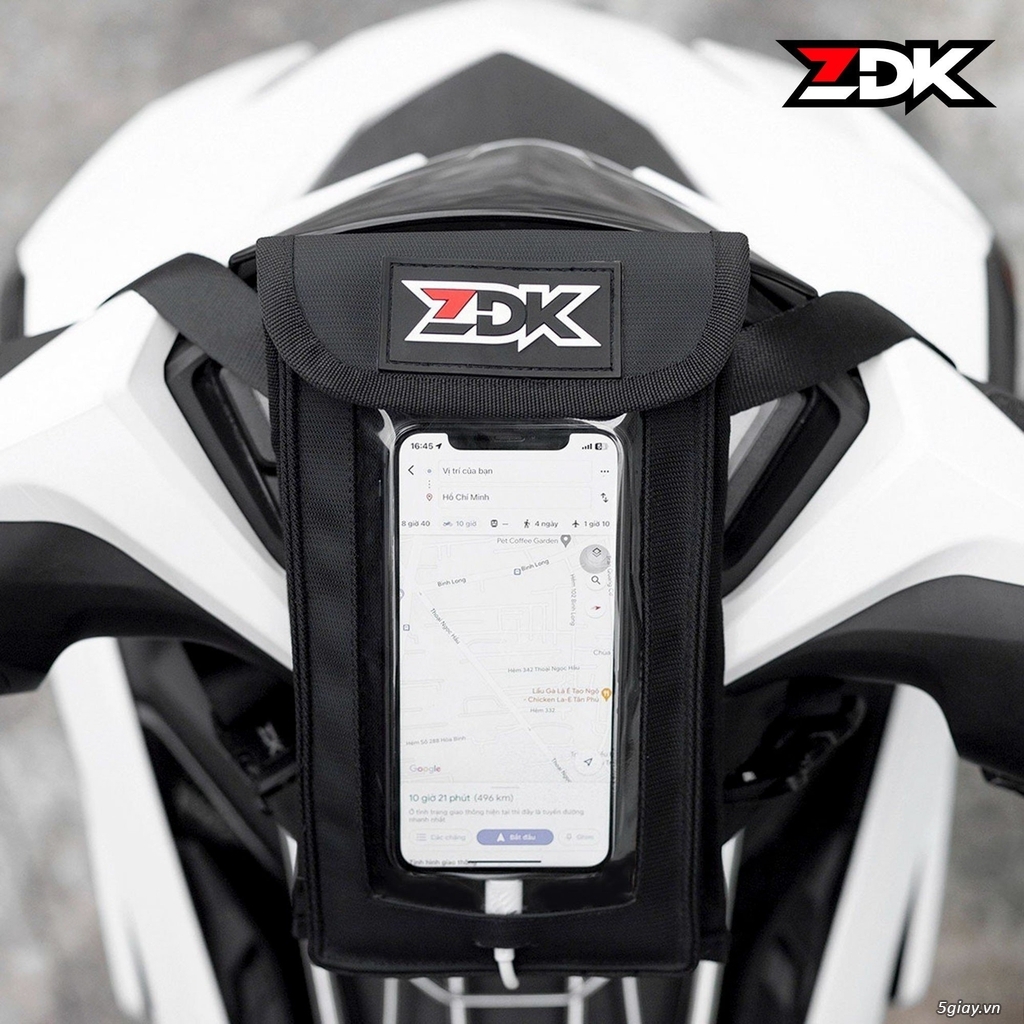 Túi treo xe máy chính hãng ZDK K1, túi treo đầu xe, túi treo ghi đông - 2