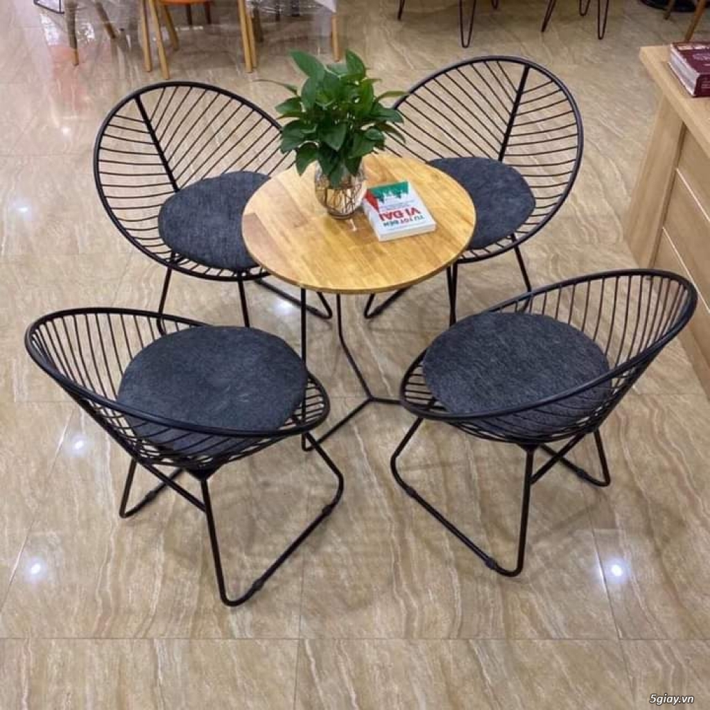 Bàn ghế cafe ngoài trời - 2