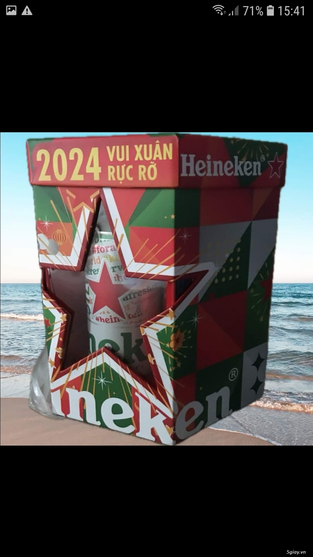 Bia Heineken hộp quà ngôi sao 2023 - 4