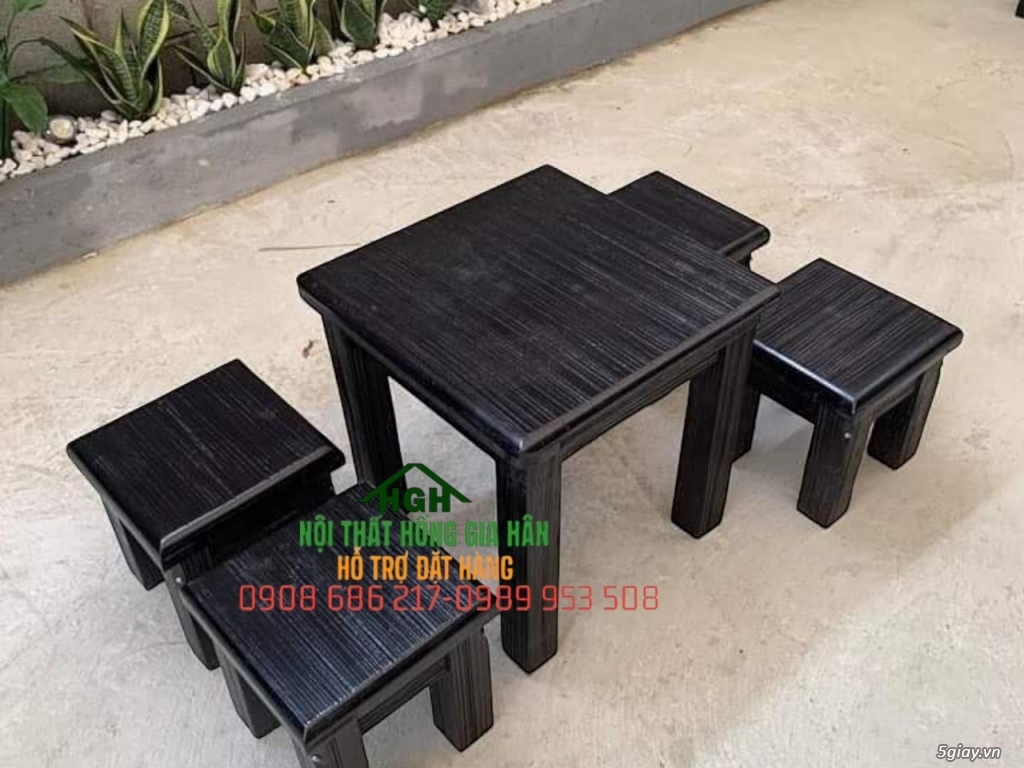 Ghế gỗ cóc giá rẻ - 3
