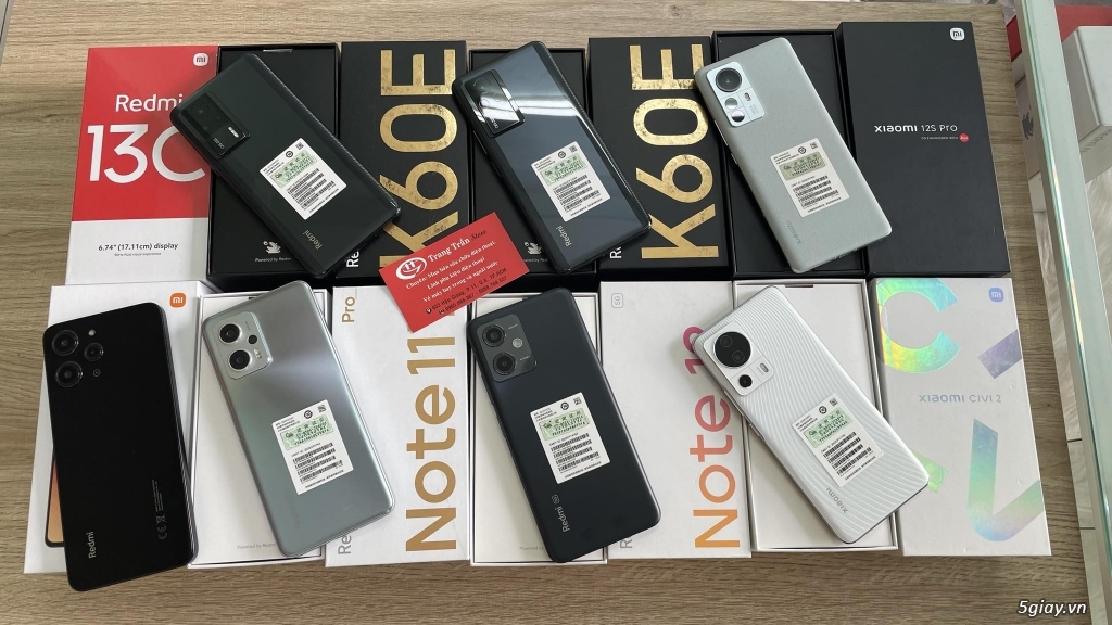 Xiaomi zin chuẩn đẹp, Fullbox sạc zin theo máy, sẳn tiếng việt, giá rẻ