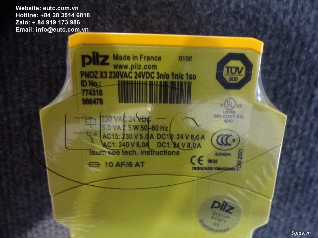 Relay an toàn PILZ - 1