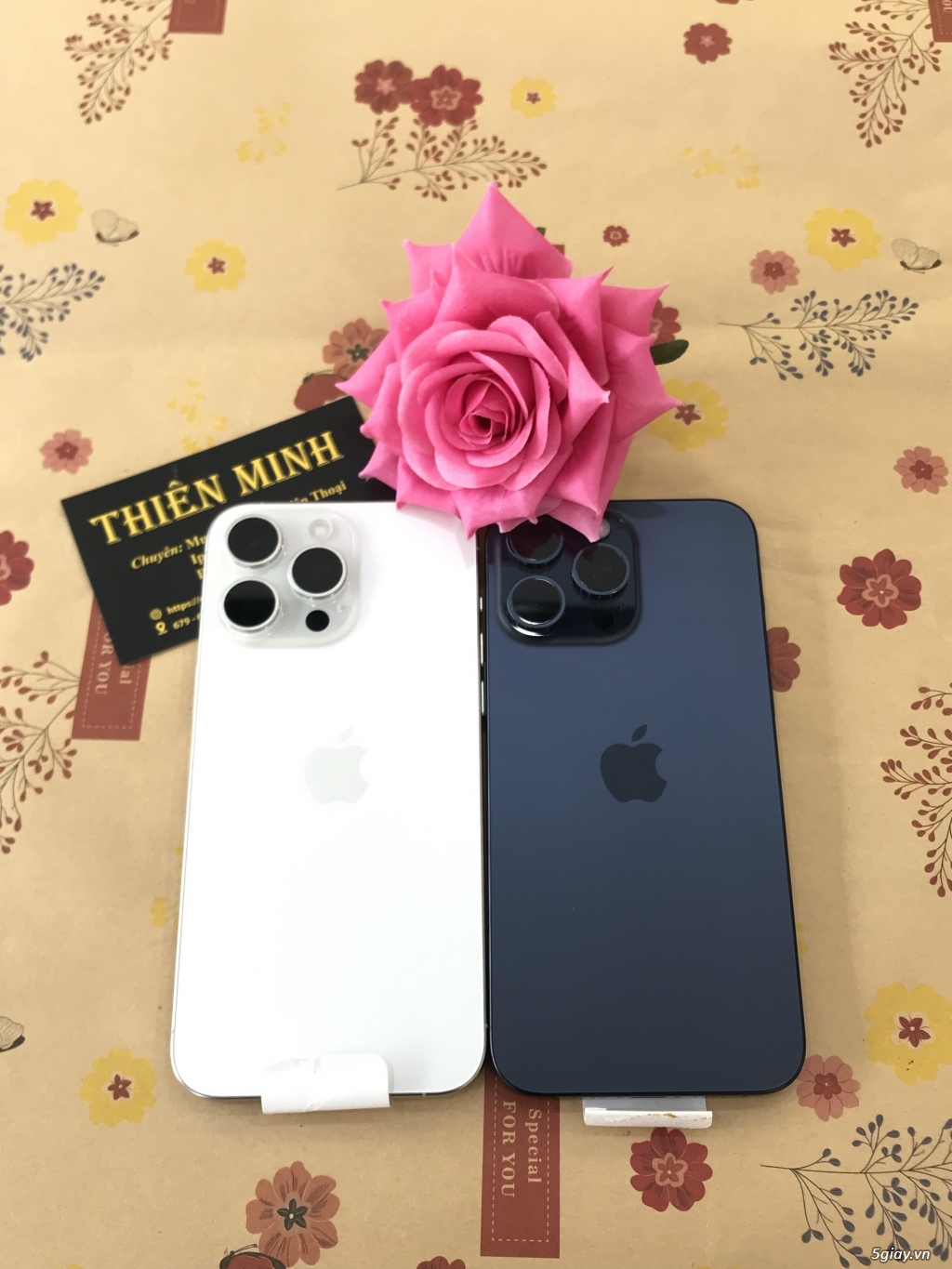 IPhone 15Promax 2 cây duy nhất 512 Blue, 1TB Trắng