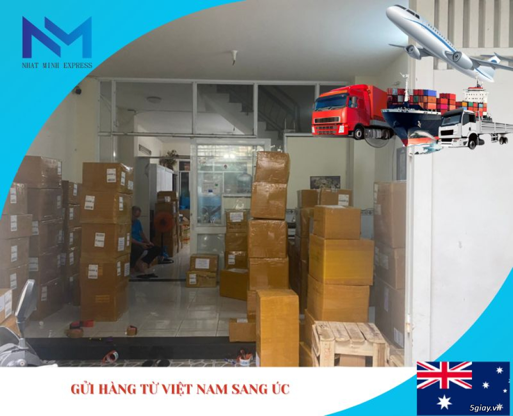 Gửi hàng đi Úc tại Nhật Minh Express