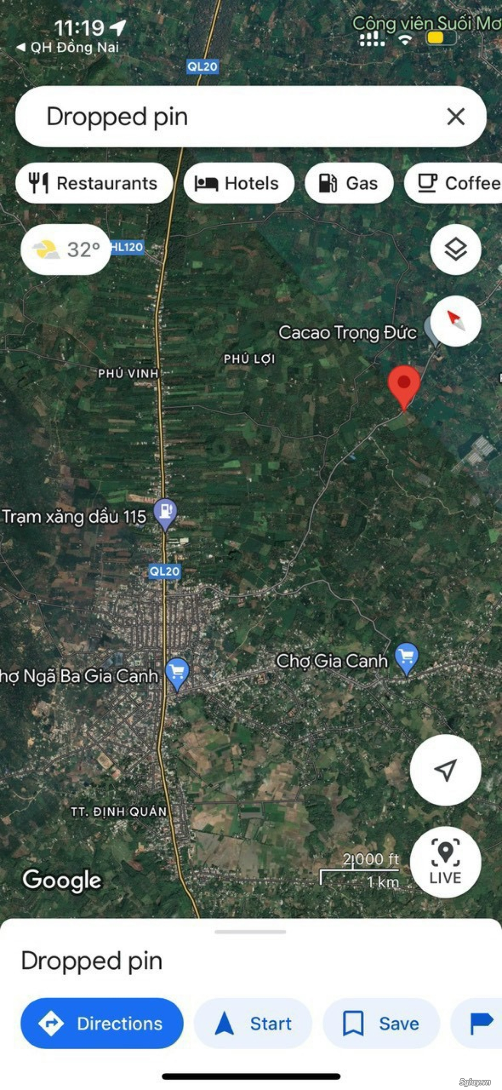 Bán gấp lô đất mặt tiền đường Phú Hoà-Phú Lợi, Định Quán, Đồng Nai - 5