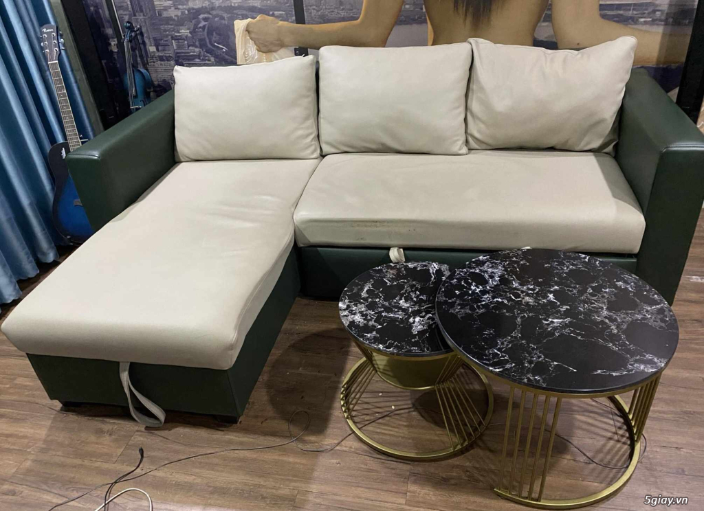 thanh lý bộ sofa bed giá bèo 4,5tr ( khi mua 15tr ) - 1
