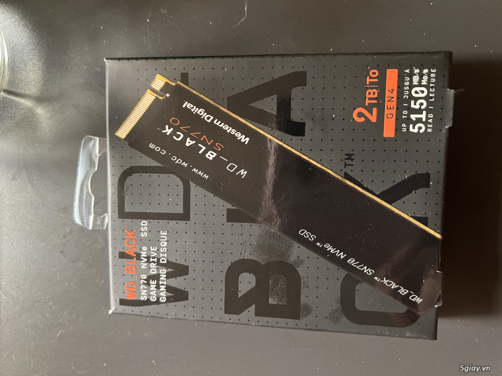 Nvme gen4 2tb và Ddr5 16G 1tr2