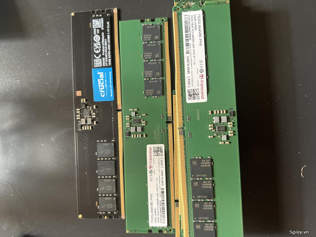 Nvme gen4 2tb và Ddr5 16G 1tr2 - 1