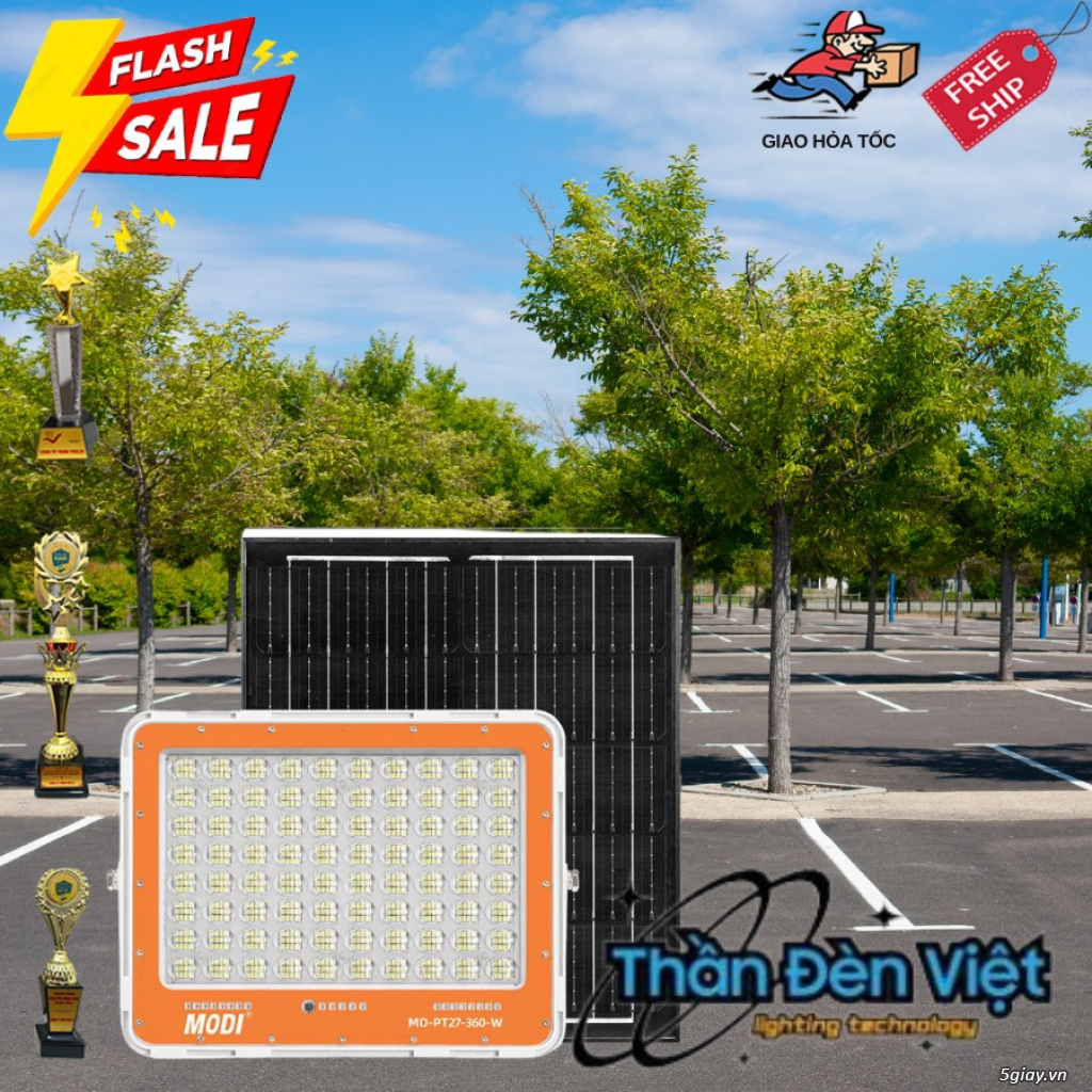 Đèn LED năng lượng mặt trời