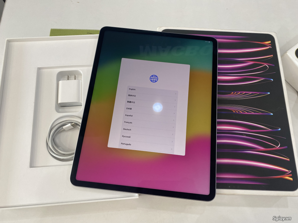 IPad Pro M2 12.9inch - 128GB wifi - Gray gía chỉ hơn 20 củ - 2