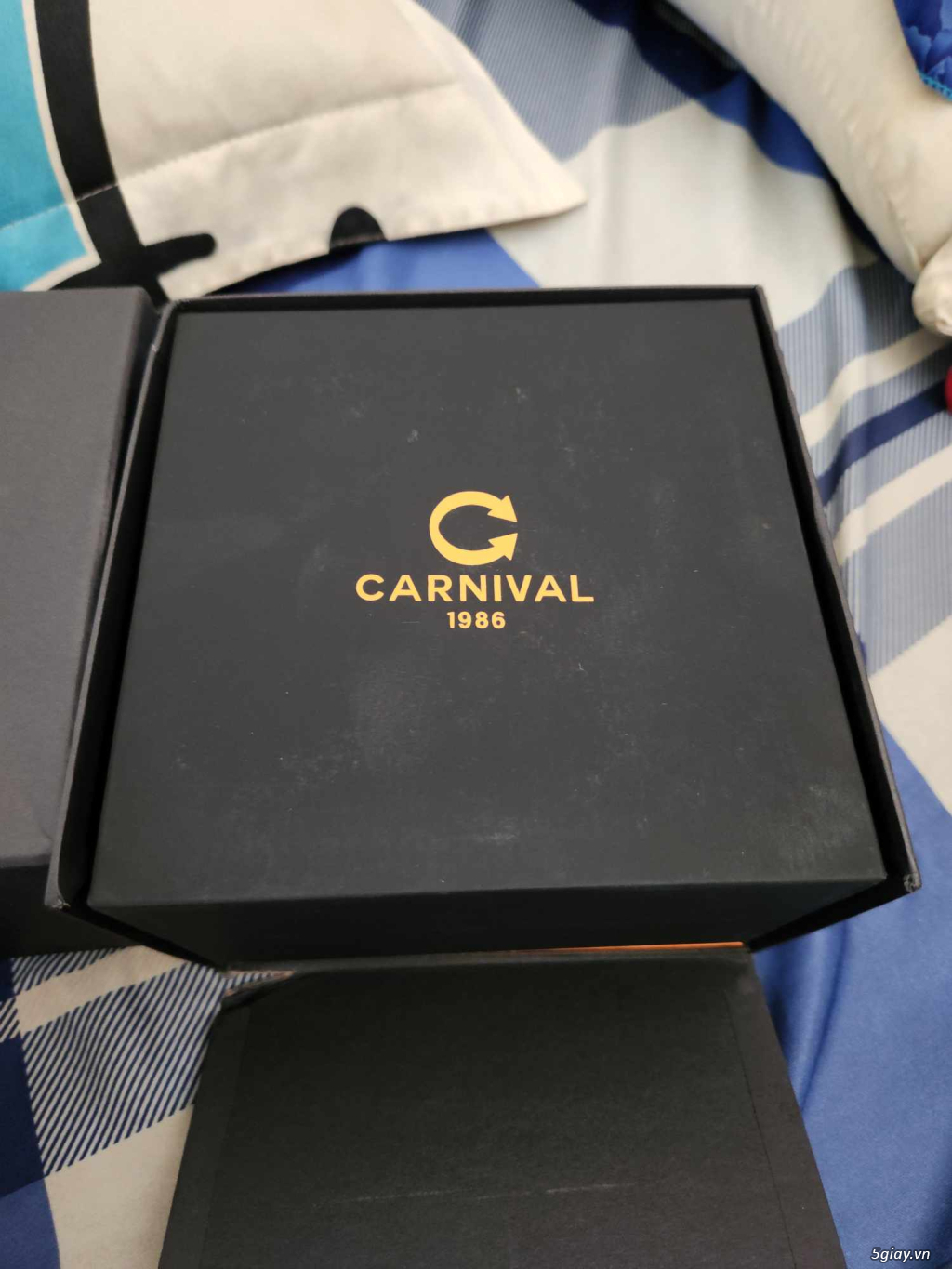 Cần pass lại đồng hồ carnival new full box - 1