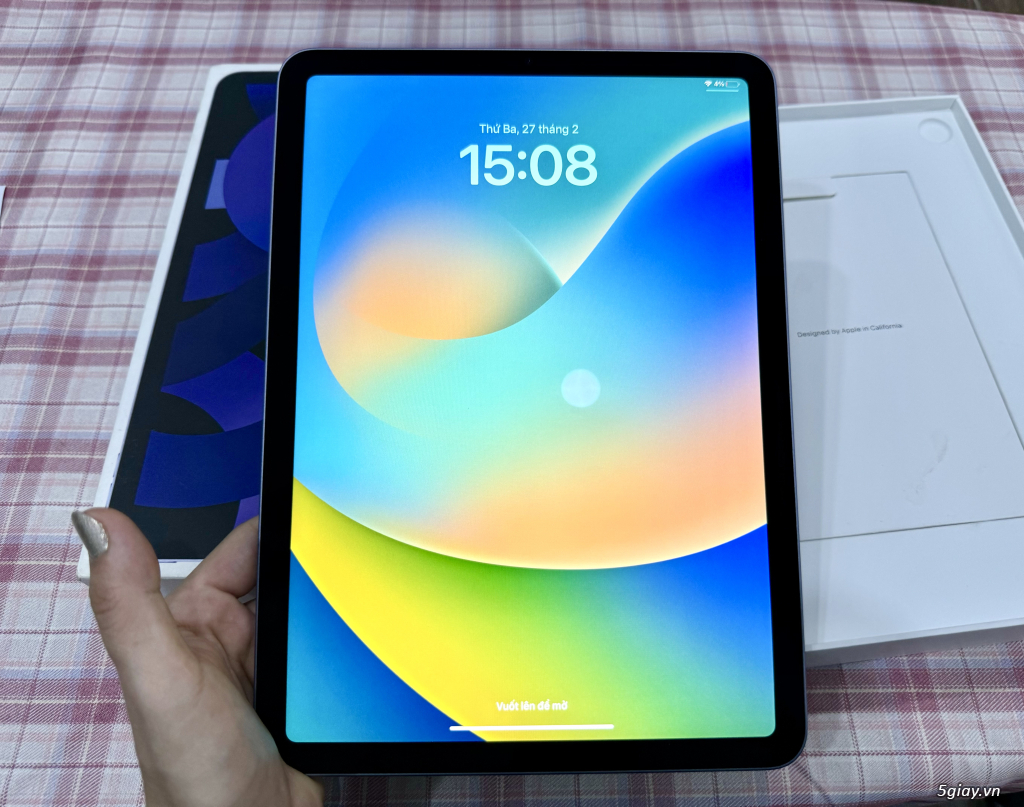 iPad Air 5- Fullbox - Bản 64Gb wifi  Hàng hot xịn như mới - 1
