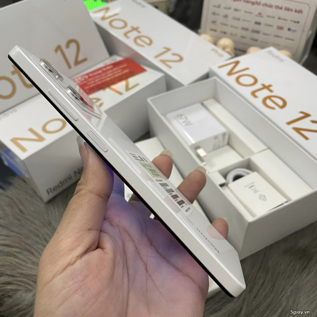 Xiaomi Note 12 Pro 5G 128G fullbox 99 & newseal full tiếng việt - 2