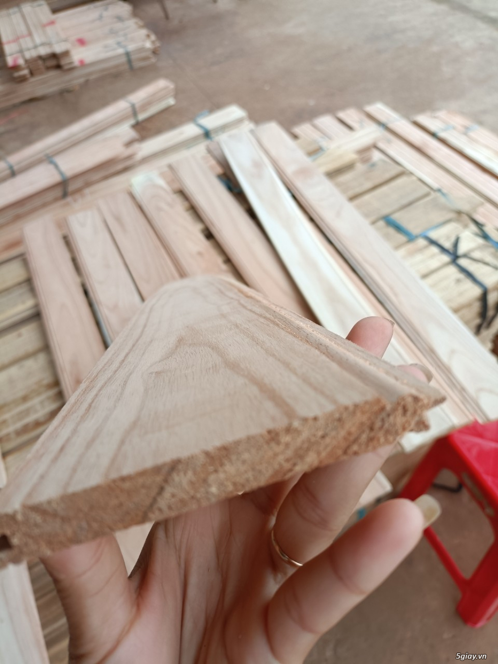 Gỗ tự nhiên ốp trần nhà