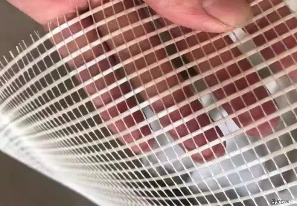 Lưới vải thủy tinh chống thấm, chống nứt, gia cường sàn bê tông, hồ cá, hồ bơi, chậu cây