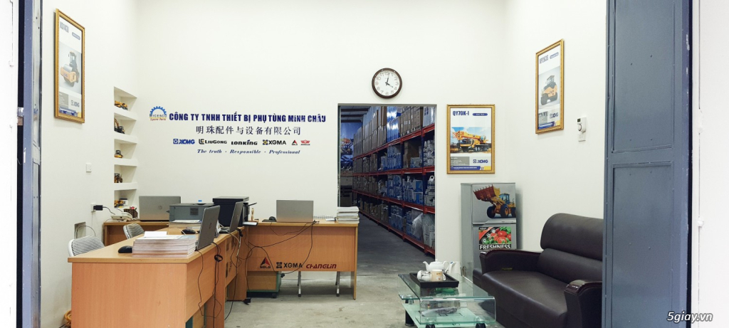 Phụ tùng xe công trình các loại - hàng nhập khẩu - chính hãng