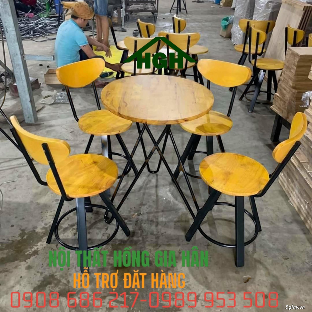 Ghế cafe giá rẻ - 1