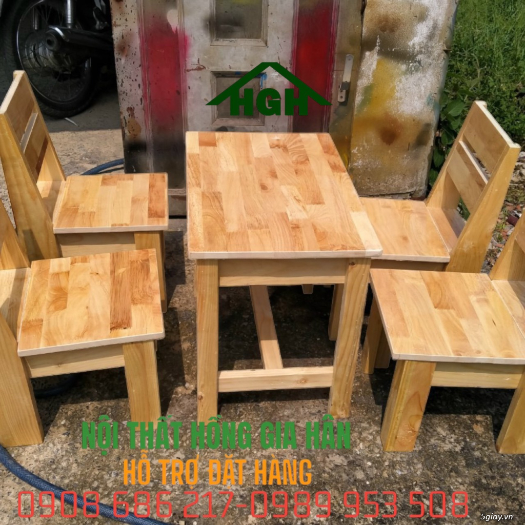 Bộ bàn ghế cafe - 1