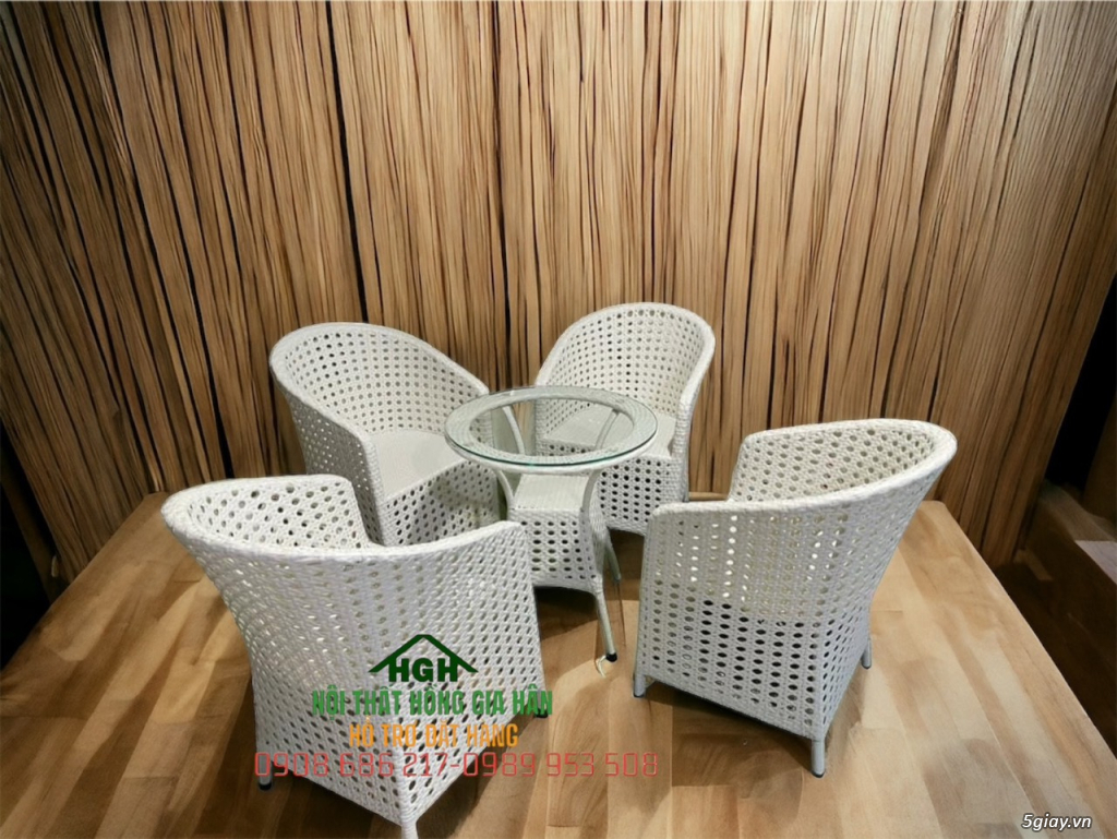 Bàn ghế cafe cao cấp giá rẻ