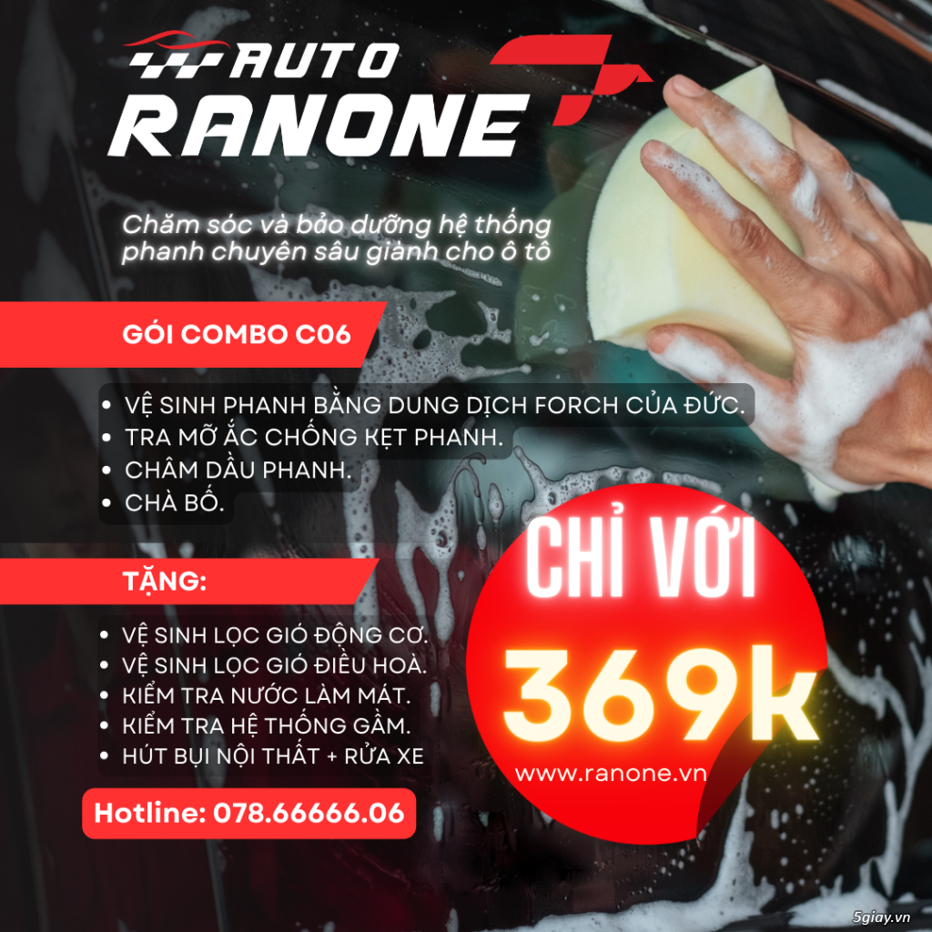Gara ô tô Combo cho Xe dịch vụ