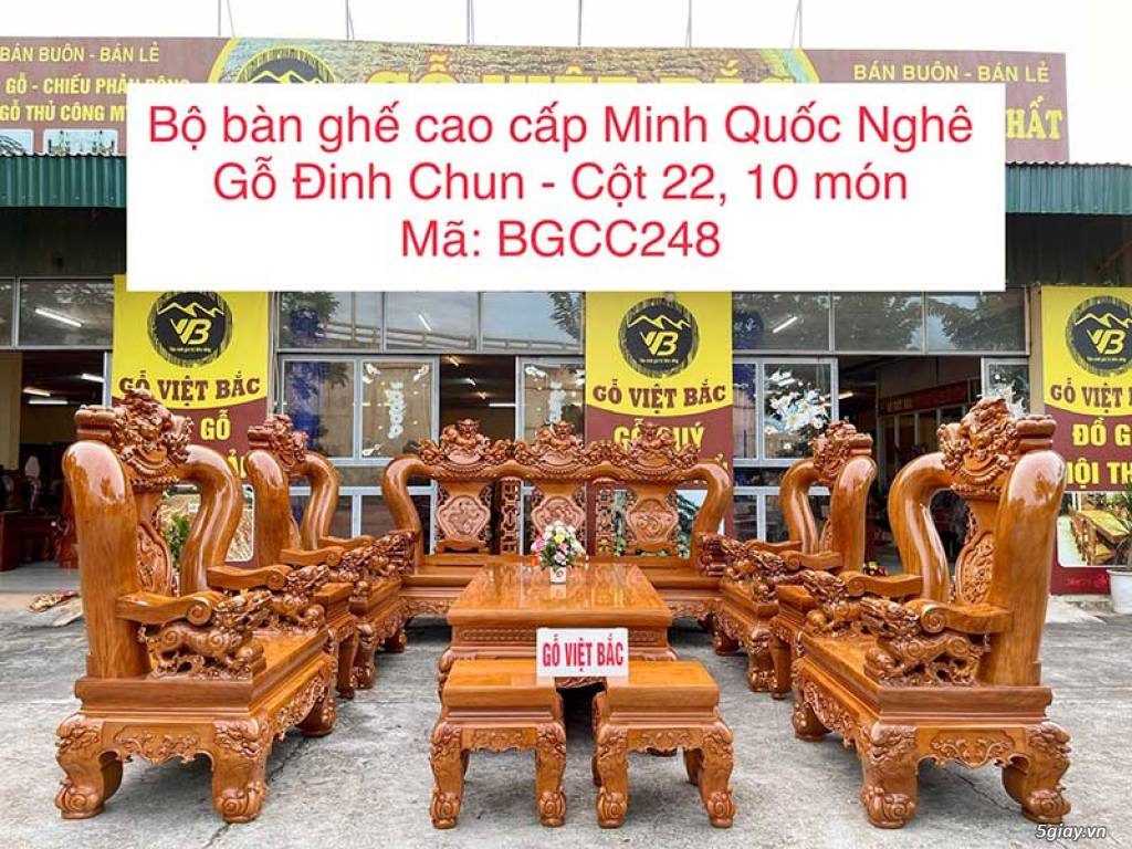 Bộ bàn ghế cao cấp