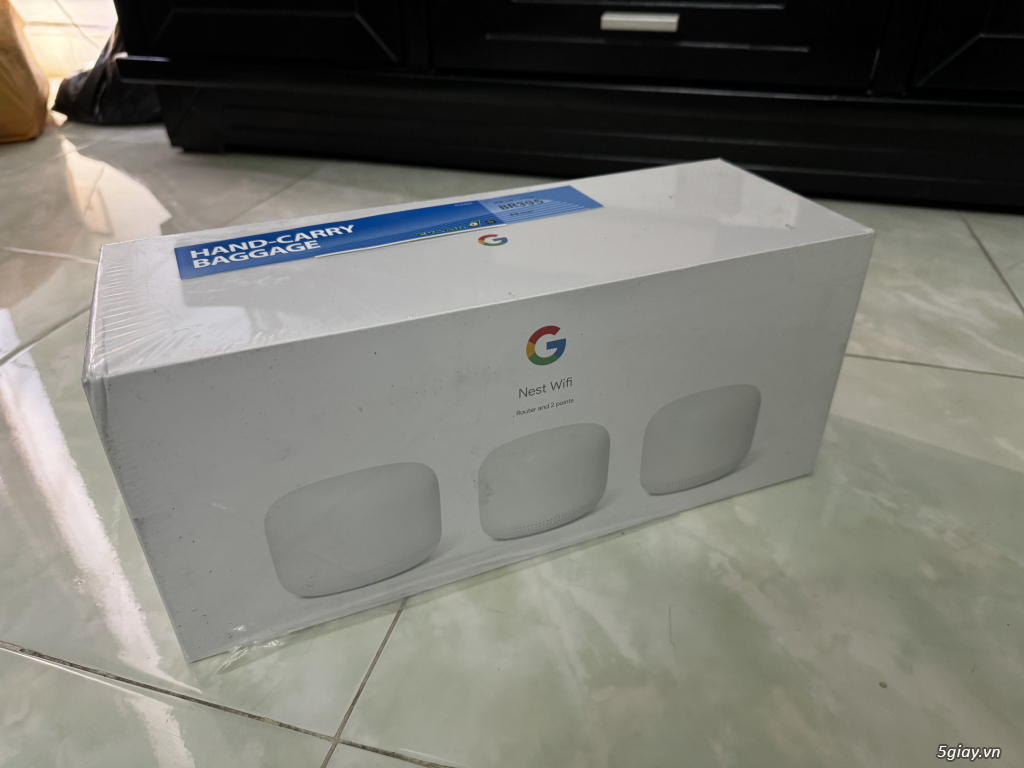 Google Nest Wifi, thiết bị phát Wifi cao cấp (1 router + 2 Points)