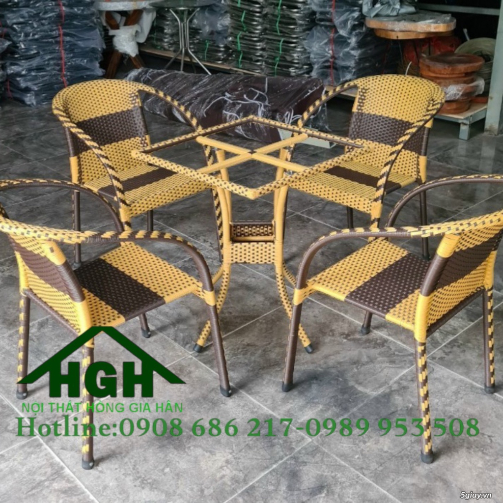 Bàn ghế cafe giá rẻ - 1