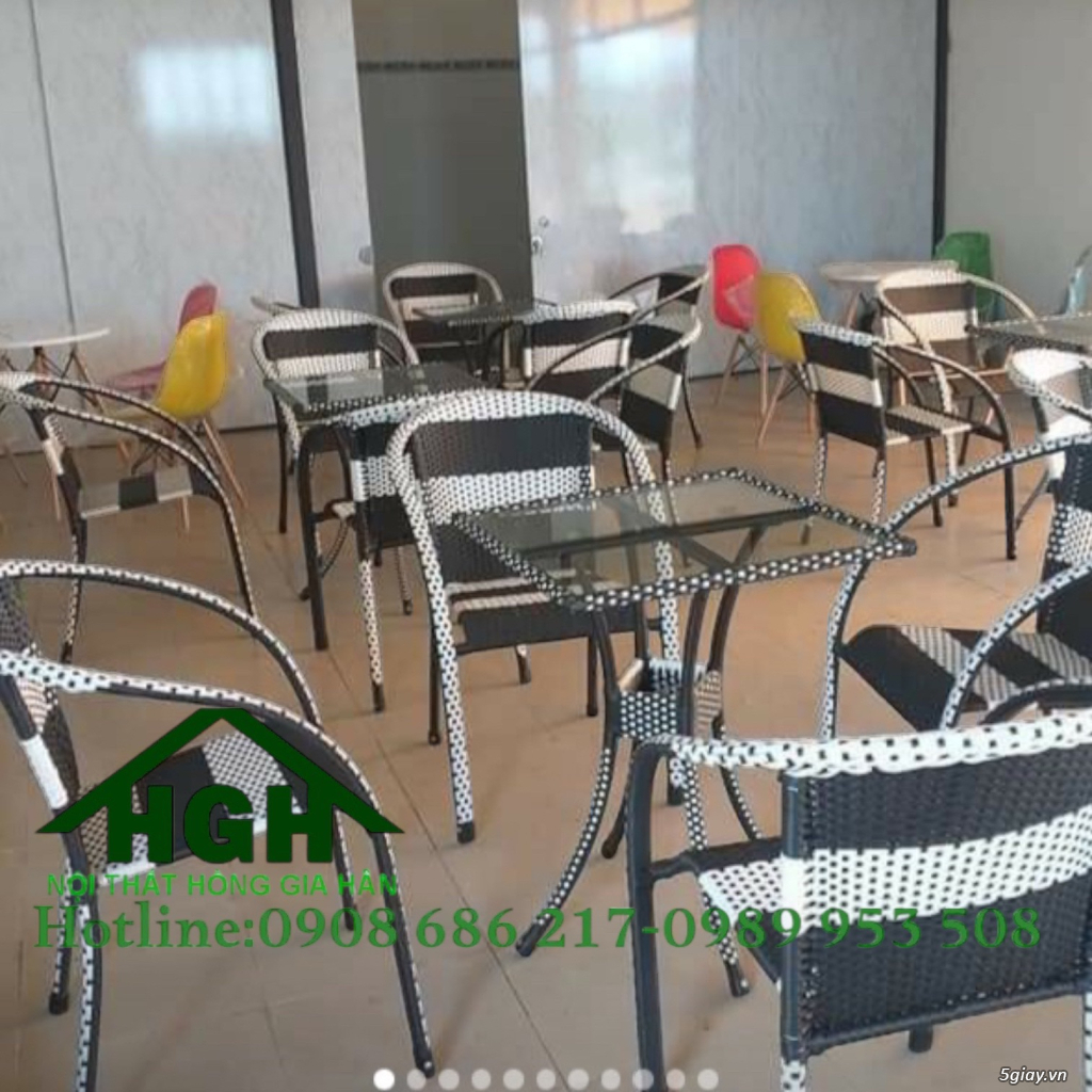 Bàn ghế cafe giá rẻ