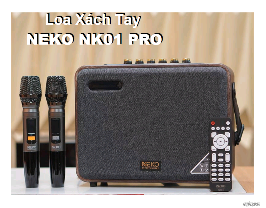 Loa di động mini Neko NK01 Pro rất gọn nhẹ để đem theo - 1