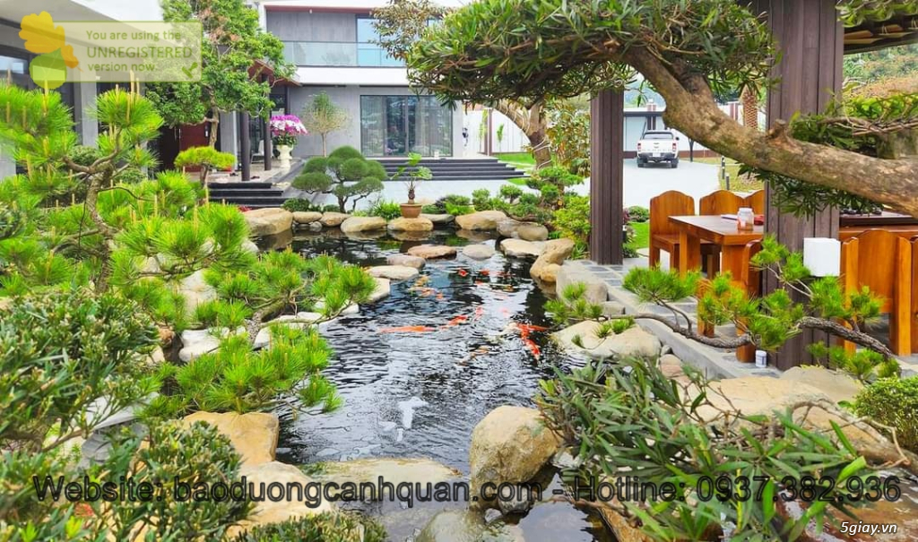 Thiết kế thi công sân vườn hiện đại ở HCM, BRVT, Đồng Nai - 1