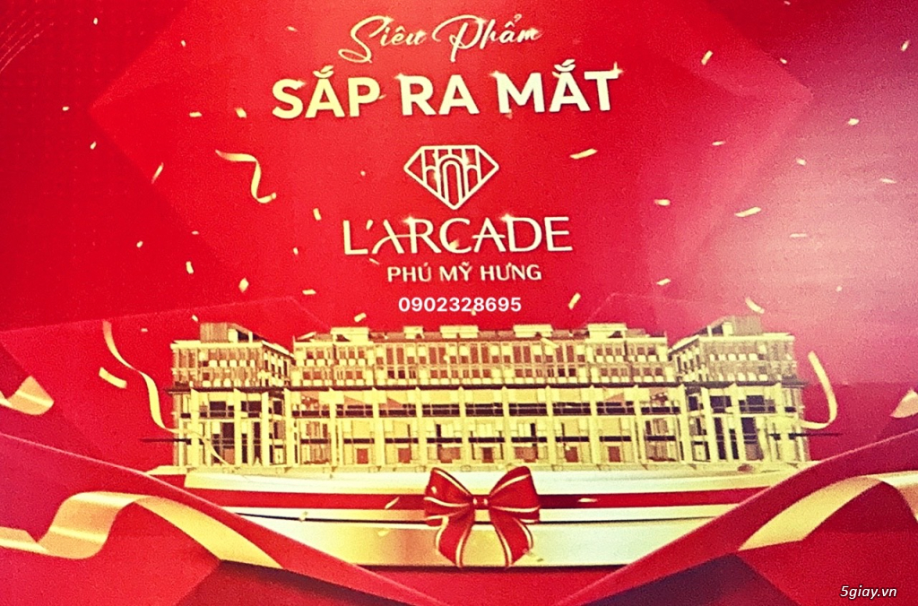 Chủ đầu tư Phú Mỹ Hưng mở bán 36 căn Nhà Phố Thương Mại L'arcade