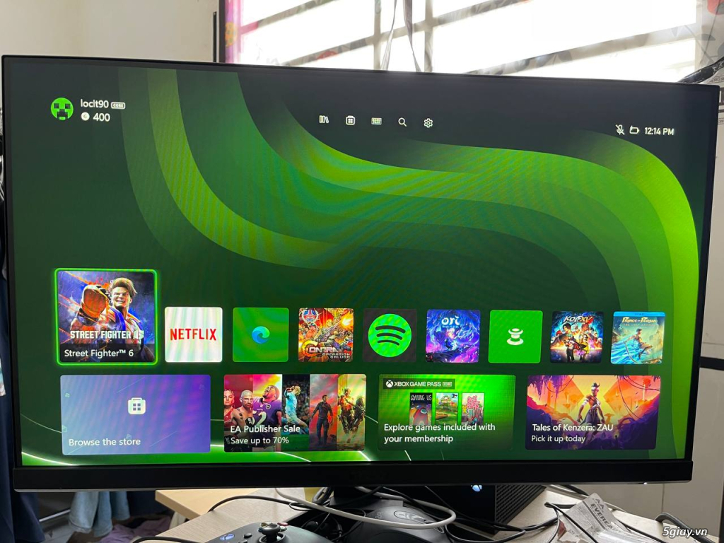 Xbox Series S 1TB, màu đen, mới mua 12/2023