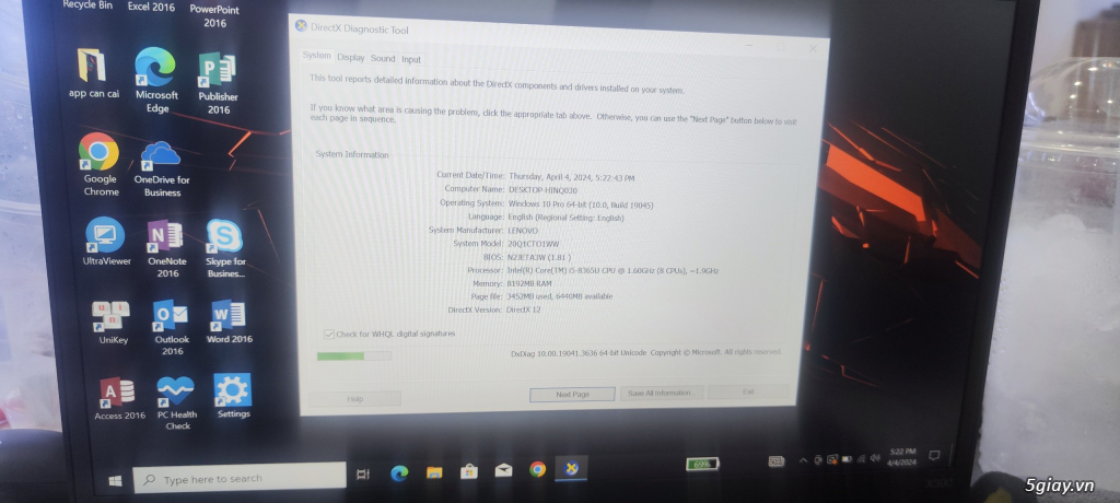 Lenovo ThinkPad X270/X280/X390/X1 Carbon - 8