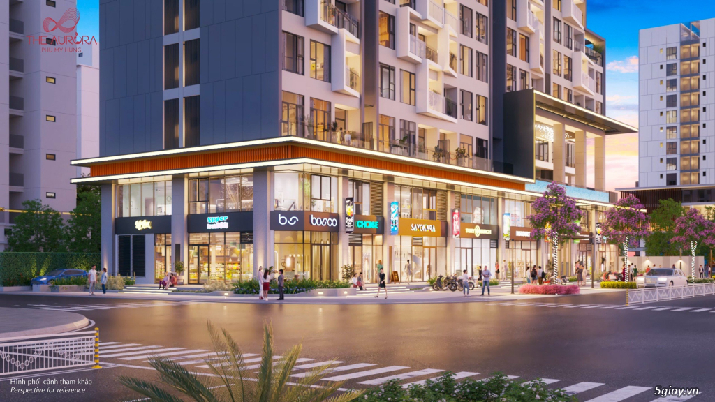 BÁN SHOPHOUSE THE AURORA PHÚ MỸ HƯNG MẶT TIỀN NGUYỄN LƯƠNG BẰNG - 1