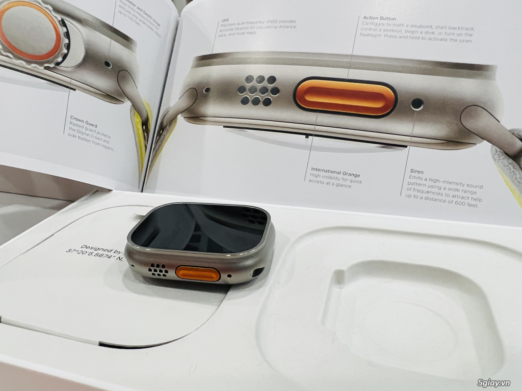 Apple watch ultra (size 49mm) - Máy new active rồi  Chưa qua xài, khôn