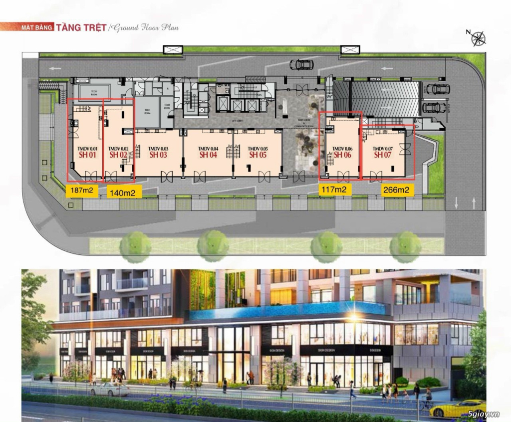PHÚ MỸ HƯNG MỞ BÁN SHOPHOUSE NGUYỄN LƯƠNG BẰNG THE AURORA QUẬN 7 - 1