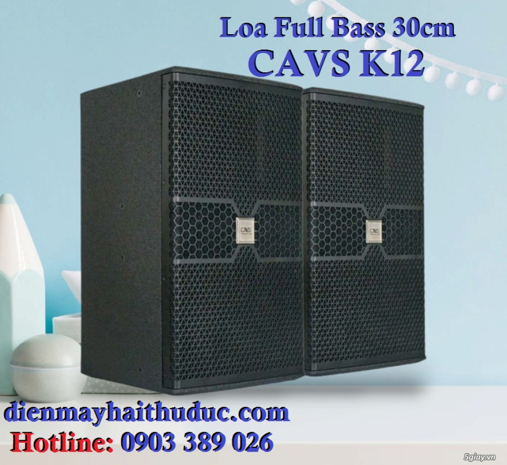 Loa Full 30cm CAVS K12 dùng nghe nhạc và Karake cực hay