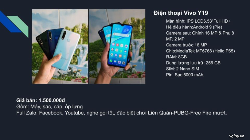 Chuyên điện thoại cấu hình ngon ram 4G 6G 8G giá siêu rẻ TPHCM có COD - 1