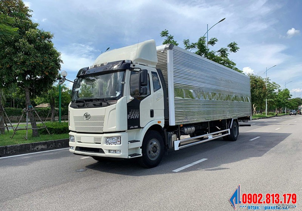 XE TẢI FAW  J6L 7T45 THÙNG KÍN DÀI 9M7 - 1