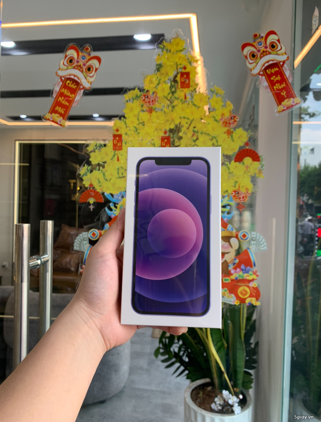 IPhone 12 64GB Tím VN nguyên sea