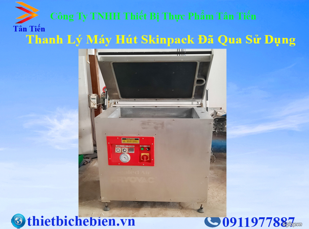 Thanh lý máy hút skinpack đã qua sử dụng